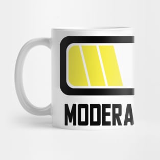 MODERATE - Lvl 4 - Battery series - Tired level - E3a Mug